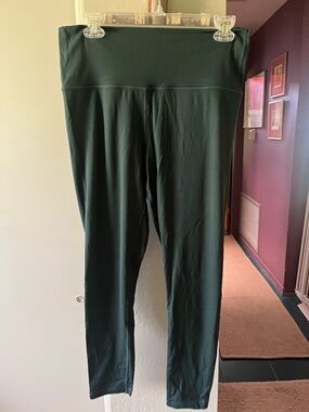 Haven Well Within Talbots Womens XL Deep Forest Green Active Leggings
